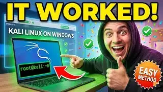 finally INSTALLING *Kali Linux* on windows