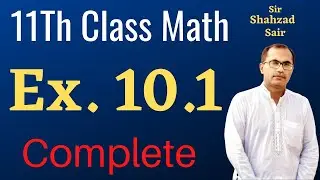 11Th Class Math Exercise 10.1 Trigonometric Identities || ICS Math Chapter 10 || Fsc Math Lectures
