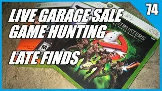 Live Garage Sale Video Game Hunting 74 - Late Find 🌟