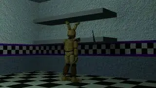 William Afton Luring a Child