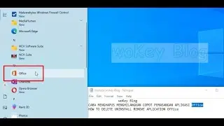 CARA MENGHAPUS MENGHILANGKAN COPOT PEMASANGAN APLIKASI Office