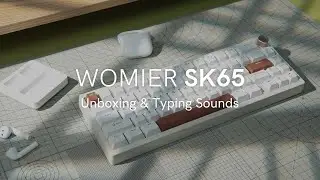 Unboxing Womier SK65 - A Pre-built 65% Wireless Aluminum Keyboard with Knob