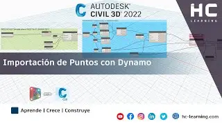 Importación de Puntos Topográficos (Dynamo, Civil 3D 2022, )
