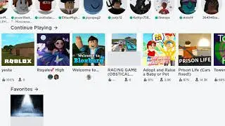Roblox games i created