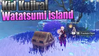 Kid Kujirai Di Watatsumi Island - Genshin Impact 2.1