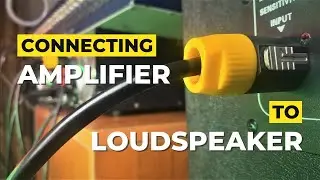 How to connect a Power Amplifier to a passive Loudspeaker
