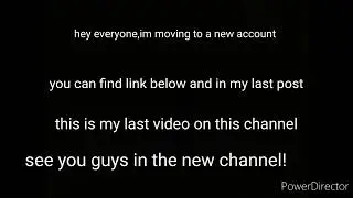 moving to new channel