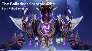 The Balladeer Scaramouche Boss Fight Gameplay