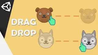 Simple Drag and drop 2D [Unity 2019]  - Works for Android ✅
