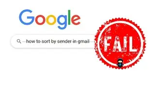 STOP Searching For How To Sort By Sender in Gmail… DO THIS INSTEAD!