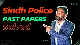 "Solving the English Portion: Sindh Police Jobs Test Preparation 2024"
