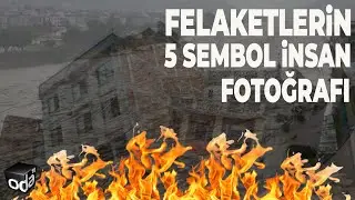 Felaketlerin 5 Sembol İnsan Fotoğrafı
