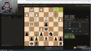 Ночной блиц, после долгого перерыва / Игра по 1 мин/Lichess