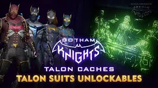 Gotham Knights - How to unlock the Talon Suits Transmog [Talon Caches Locations]