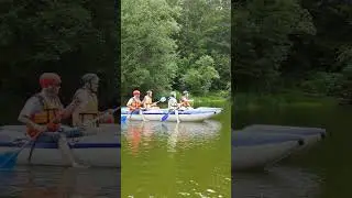 Приключения на воде #тимбилдинг Академия приключений