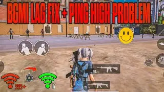 HOW TO FIX BGMI LAG + HIGH PINGPROBLEM| BGMI 3.7 UPDATE LAG FIX | 100%Working