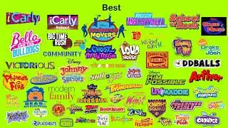 My Best to Worst Shows List (DISOWNED FOR HTR, FB&CC, AND BLUEY)
