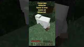 ✅COSAS QUE DEBES HACER SI ERES NUEVO EN MINECRAFT 😊 COMO JUGAR MINECRAFT POR PRIMERA VEZ PARTE 3