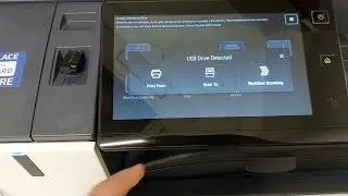 Printing PDF Documents from a USB key using Xerox AltaLink C8155