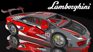 KURANG DETAIL APALAGI NIH?? MOD LAMBORGHINI HURACAN FREE | MOD BUSSID TERBARU