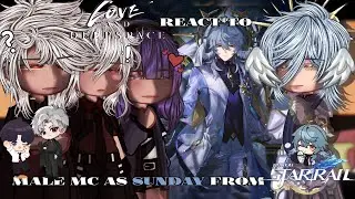 Love and DeepSpace Genderbent React to Male Mc as Sunday From Honkai Star Rail | LnD react Part 1 |
