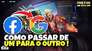 COMO PASSAR A CONTA DO FREEFIRE DO FACEBOOK PARA O GOOGLE COMO DESVINCULAR CONTA ! ATUALIZADO 2023