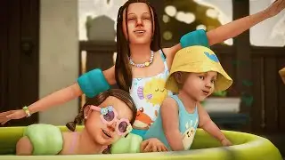 A Sims gameplay video for Friday's in Summer ☀️