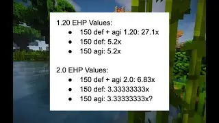 Why 2.0 Nerfs EHP More Than You Think (But It's Probably Still Ok)