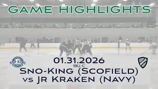 Jan 31, 2026 | MHL Game 13 | 18U C | Sno-King (Scofield) vs Jr Kraken (Navy) | HIGHLIGHTS