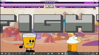 MUGEN Battle RKDM 82 OJ Vs Homer Simpson And Peter Griffin