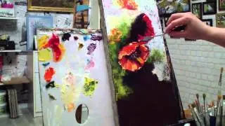 Алла Белопесоцкая видеоурок живопись маслом 