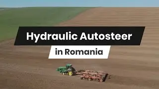 FieldBee Hydraulic Autosteer in action