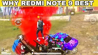 Redmi note 9 PUBG Mobile Gaming|Redmi note 9 pubg test|Redmi note 9 pubg gameplay with kriniaL Gamer