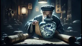 Ming Xuande Porcelain 9:16 | 明宣德青花香草龍梅瓶 高 30公分 底 12公分