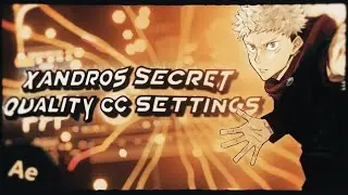 THE BEST XQNDROS CC FOR EDITS | After Effects AMV Tutorial