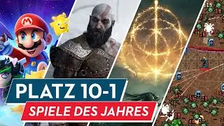 Unsere Spiele des Jahres 2022 - Platz 10 bis 1