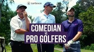 Comedian beats pro golfers