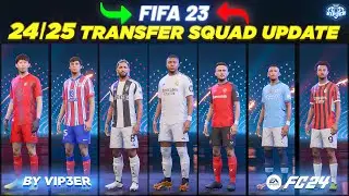 24/25 Squad Update V2 For FIFA 23 (New Managers - Players - Transfers - Promoted Teams)