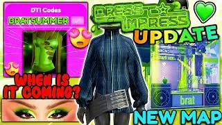 BRAT Summer UPDATE In DRESS TO IMPRESS Soon! New Charli xcx ITEMS, MAP & Release Date Theory ROBLOX