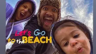 Syes first beach trip