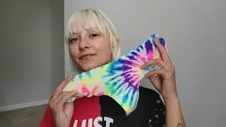 ASMR | Underwear Haul Soft Spoken w/ Fabric Scratching, Plastic Crinkling, & Trolli Gummy Worms
