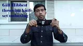 Gill Hibben Throwing Knife Set Budk Unboxing Review