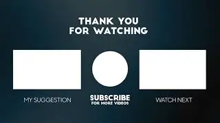 No Copyright Videos -End Screen -YouTube Video End Screen Footage for your Conant- No Copyright Zone