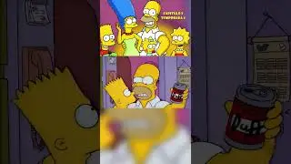 Bart se Enamora de su Vecina #simpsons #bartsimpson