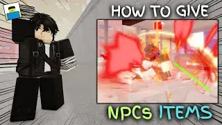 HOW TO GIVE ITEMS TO NPCs | Jujutsu Shenanigans Roblox