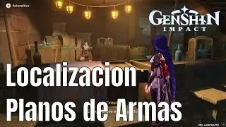 Weapons Blueprint Location - Artifacts Location - Fontaine - Genshin Impact