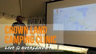 LIVE @ OverlandNTH - Crown Land Camping Clinic