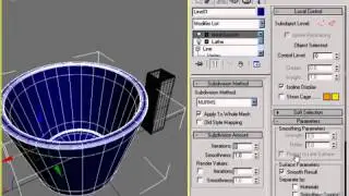 Tutorial 3D Studio Max 9 - Modeling a Vase with Spline
