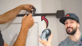 HOW TO MAKE YOUR BARN DOOR KIT FAST!!! ⚠️ (You won't believe what I used)