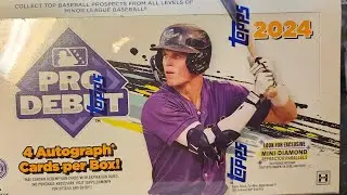 2024 Topps Pro Debut Baseball 🔥⚾️Hobby Box⚾️🔥  FIRST LOOK 🔥🔥🔥🔥
